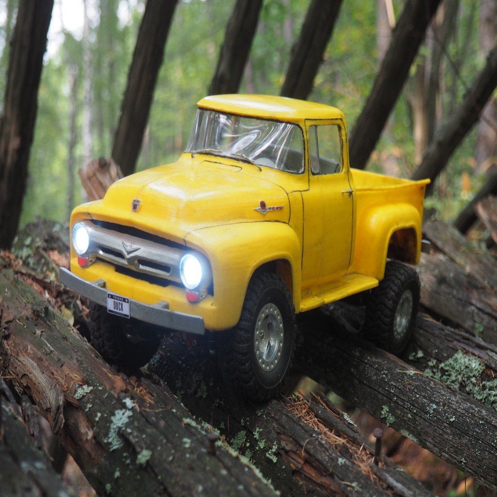 RC truck Ford F100 1956 on WPL