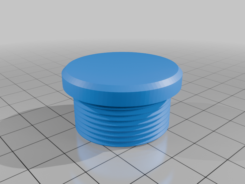 AR Buffer Tube Plug and End Plate