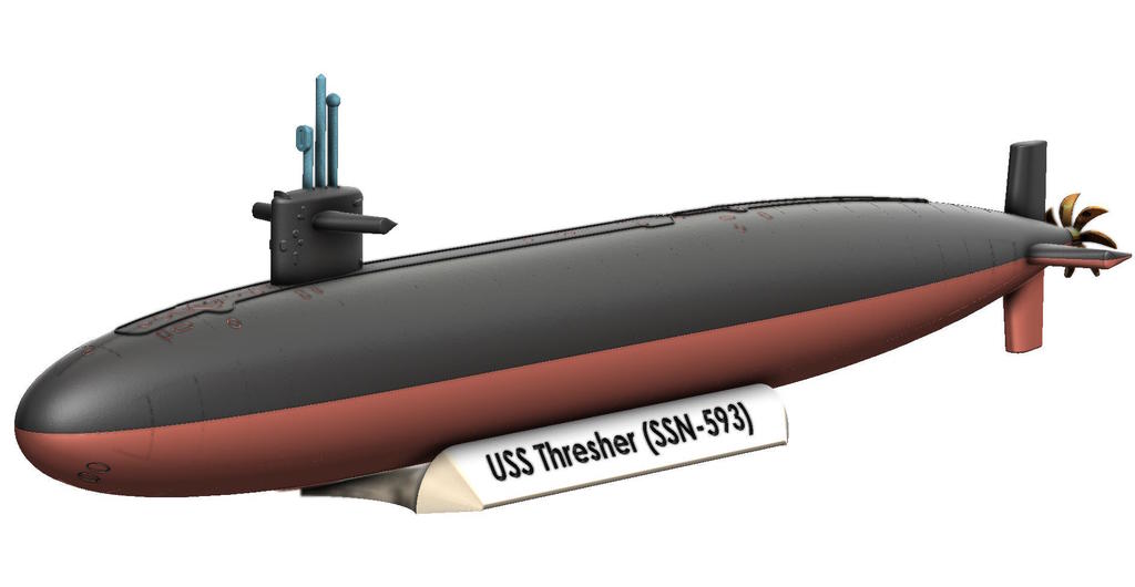USS Thresher Nuclear Submarine