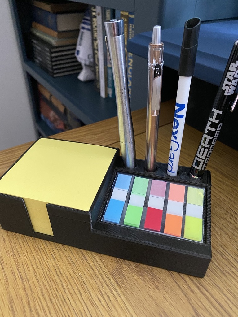 Desk Tidy for 75x75 post-it notes