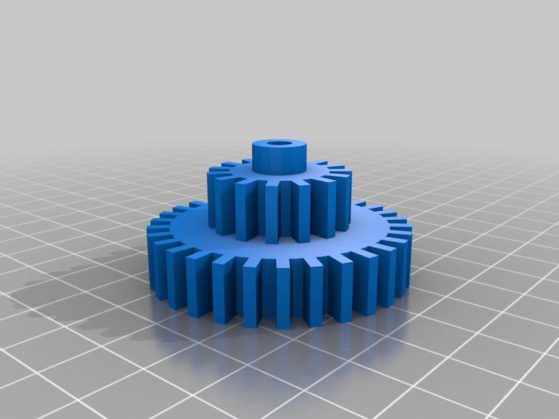 My Customized OpenSCAD Spur Gears