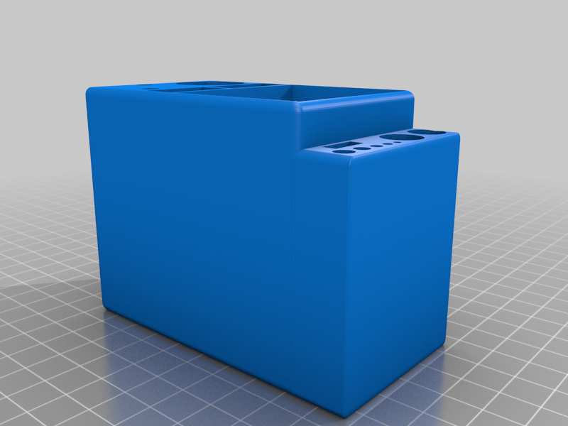3D printer tool box with profile mount