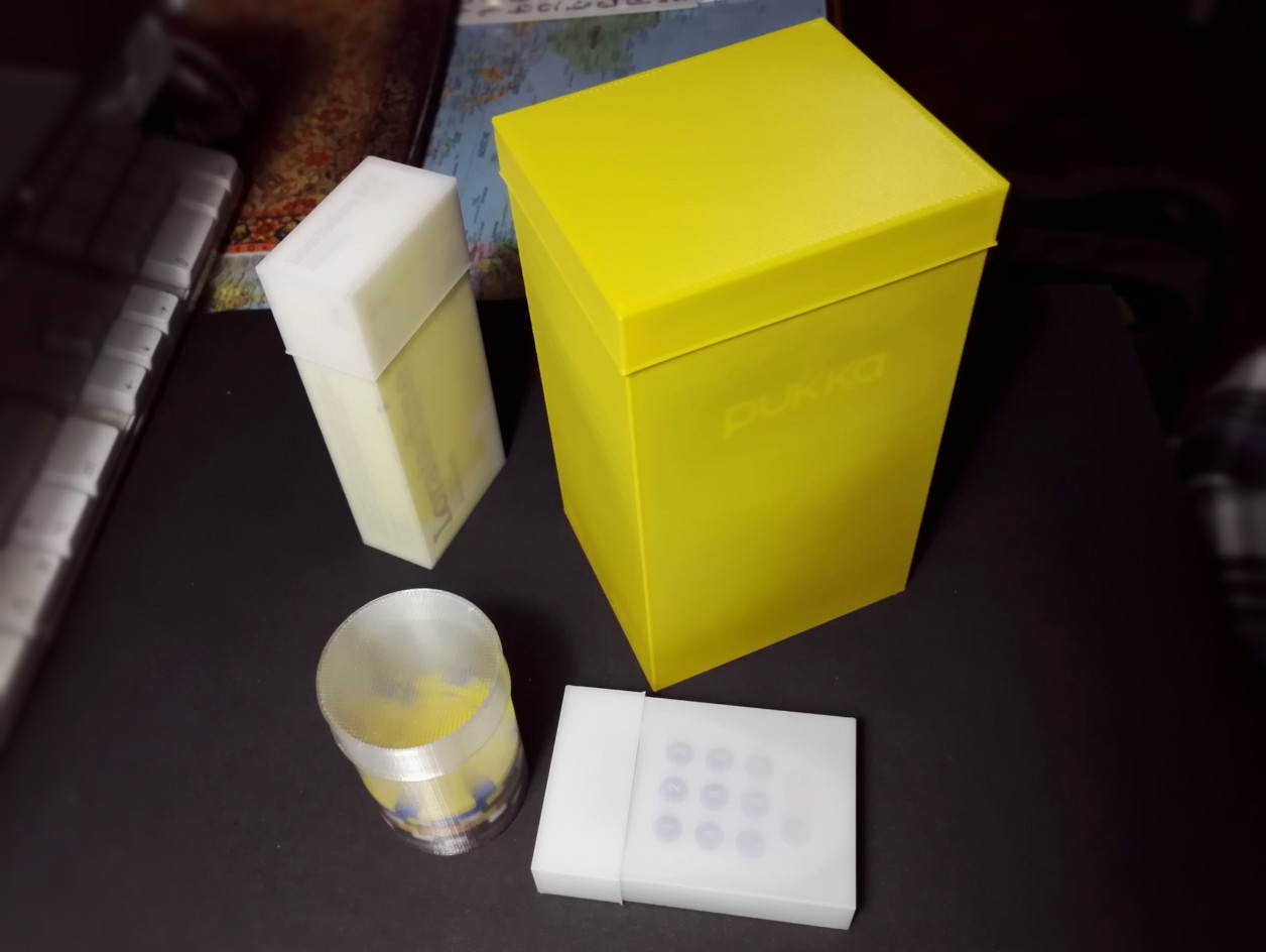 Customizable simple spiral vase mode boxes