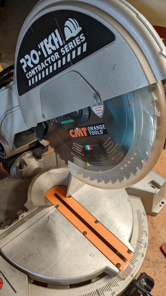Table Insert for Pro-Tech Miter Saw