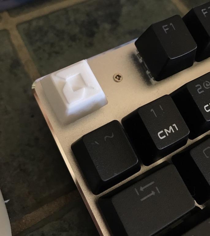 AMD keycap and Blank Keycap
