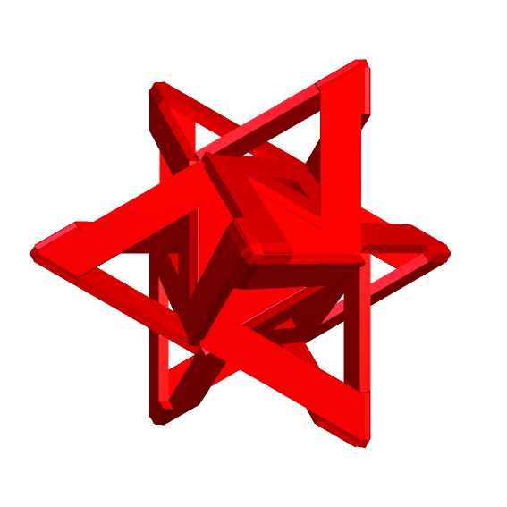 ESCHER STAR OCTAHEDRAL POLYKNOT 1