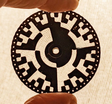 Configurable Binary Rotary Encoder Wheel