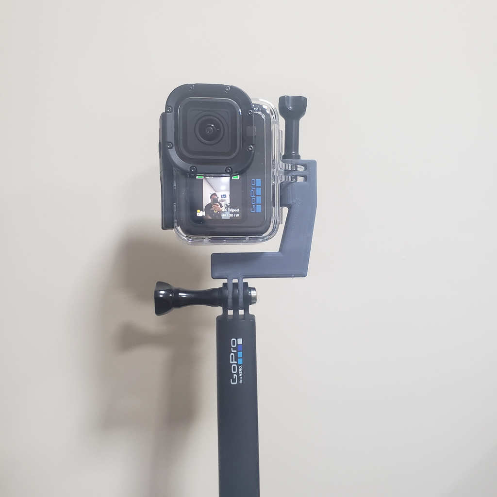 GoPro Vertical Mount Compatible with Mods (Hero 9 and Hero 10)