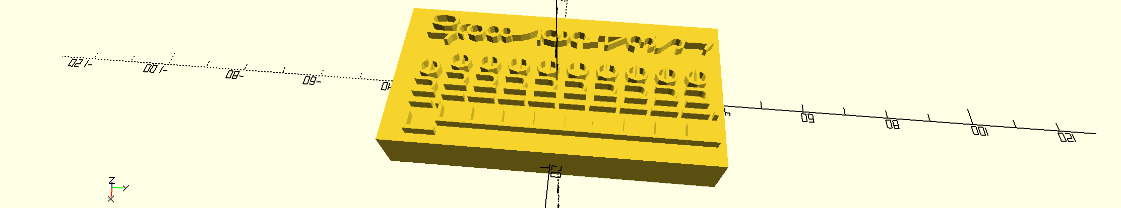 Pocket Gutenburg Vertical Text Block