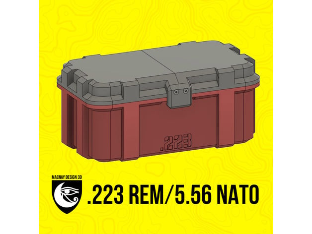 223 / 5.56 - Ammo Container - 50 Round