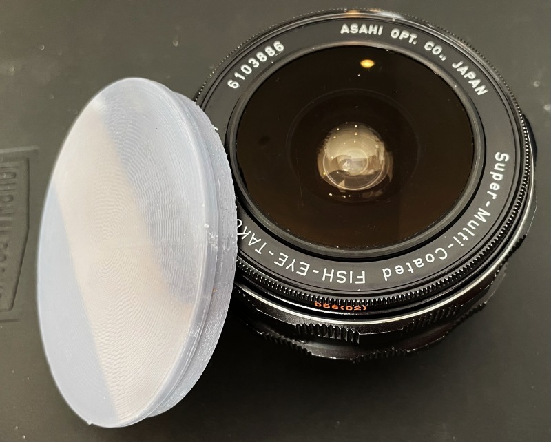 Fisheye Takumar lenscap