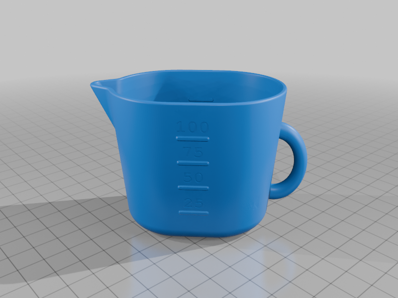 Measuring Cup (added handle)