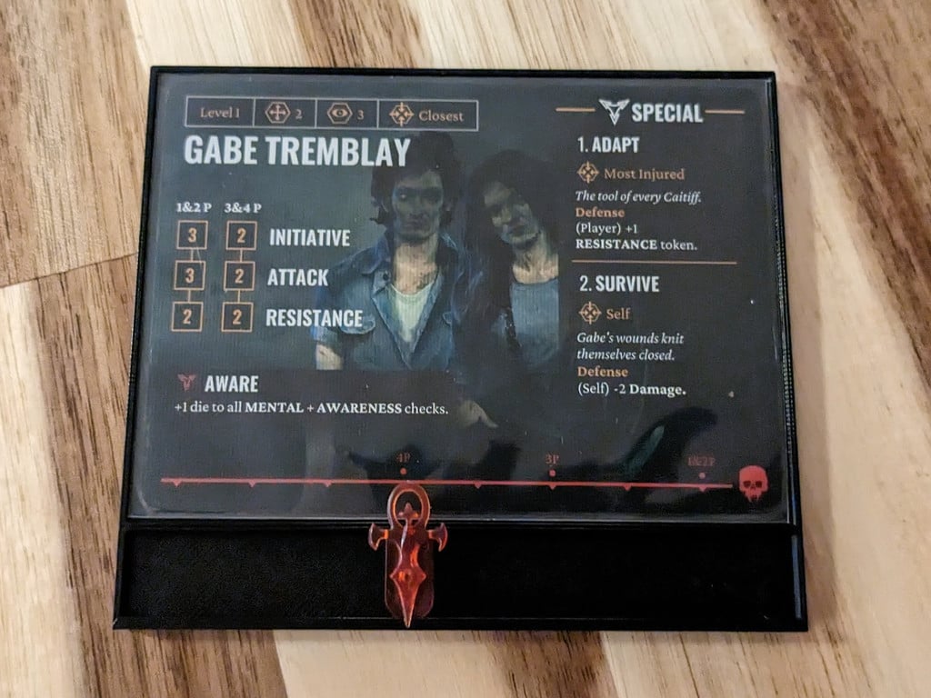 Vampire: Chapters State Card HP Slider