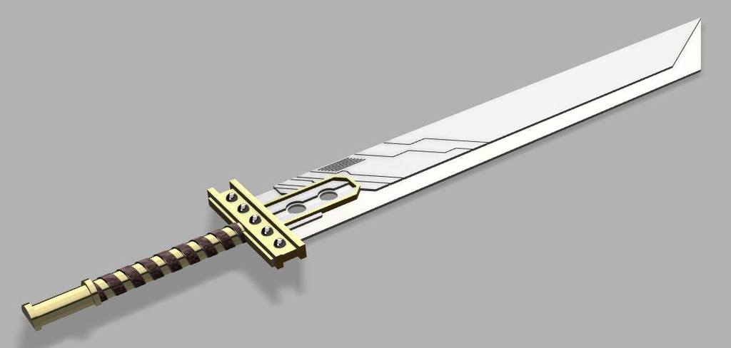 Buster Sword Bookmark