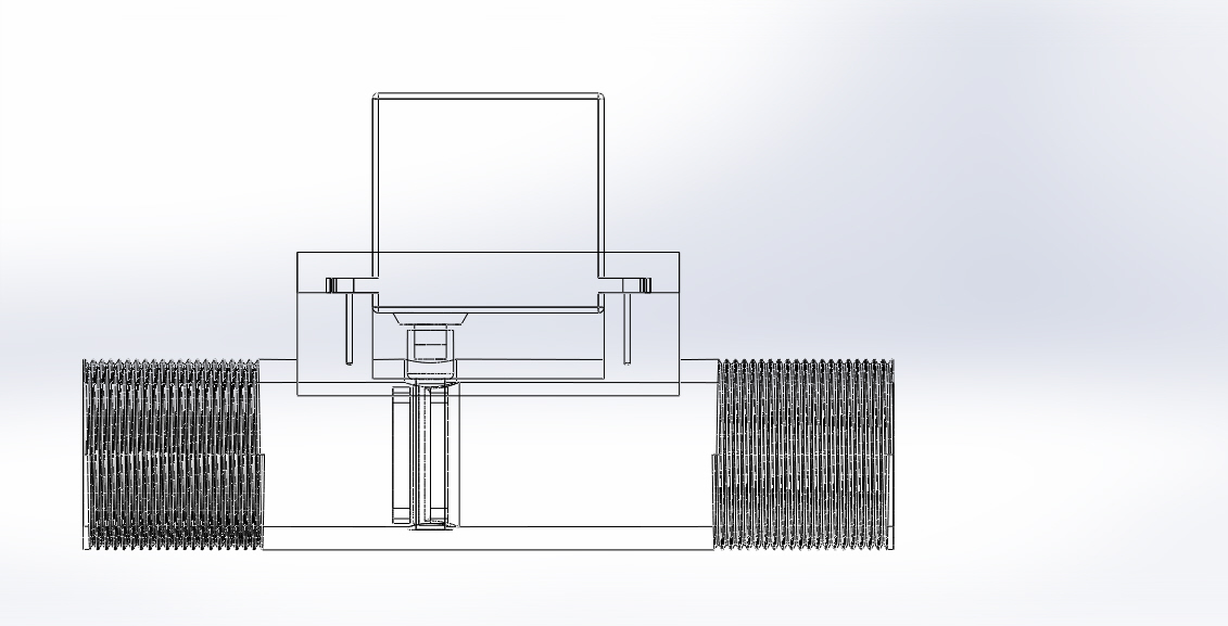 3D Printable Servo Butterfly Valve