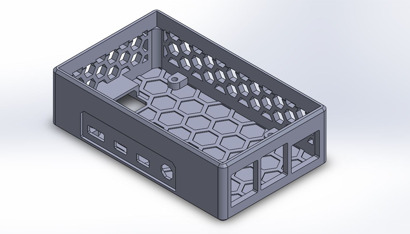 HyperPixel 4.0 Pi 4 Case
