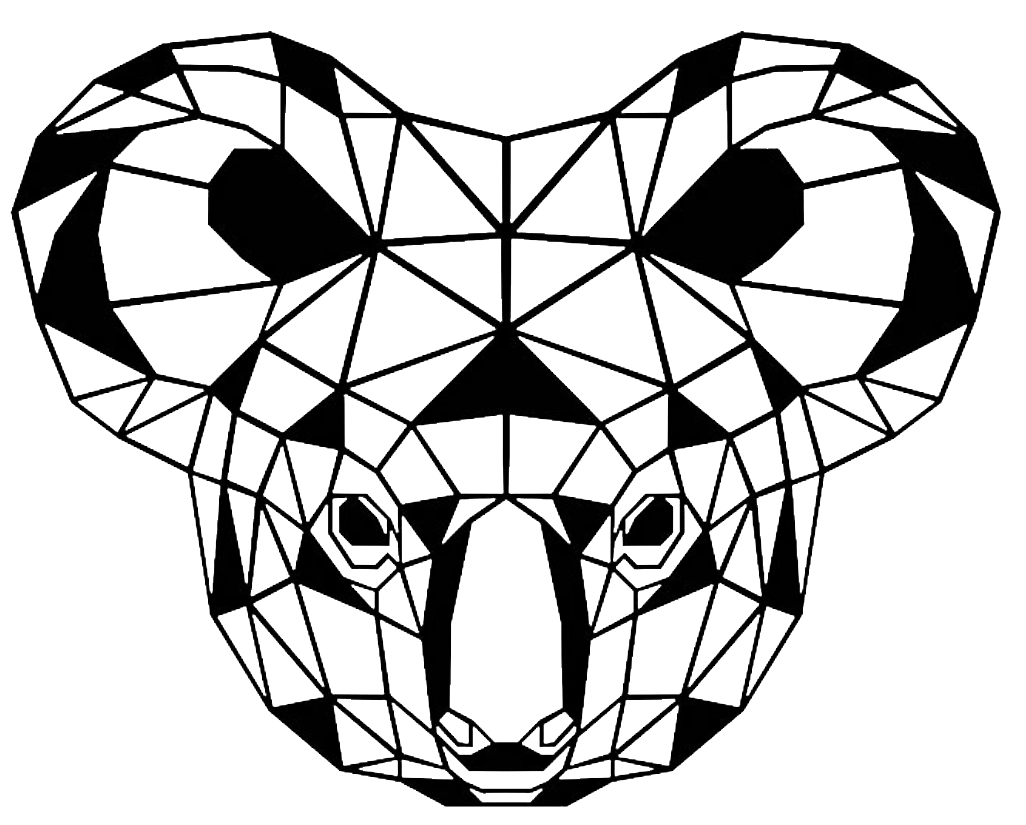 KOALA 2D WALL ART DESIGN