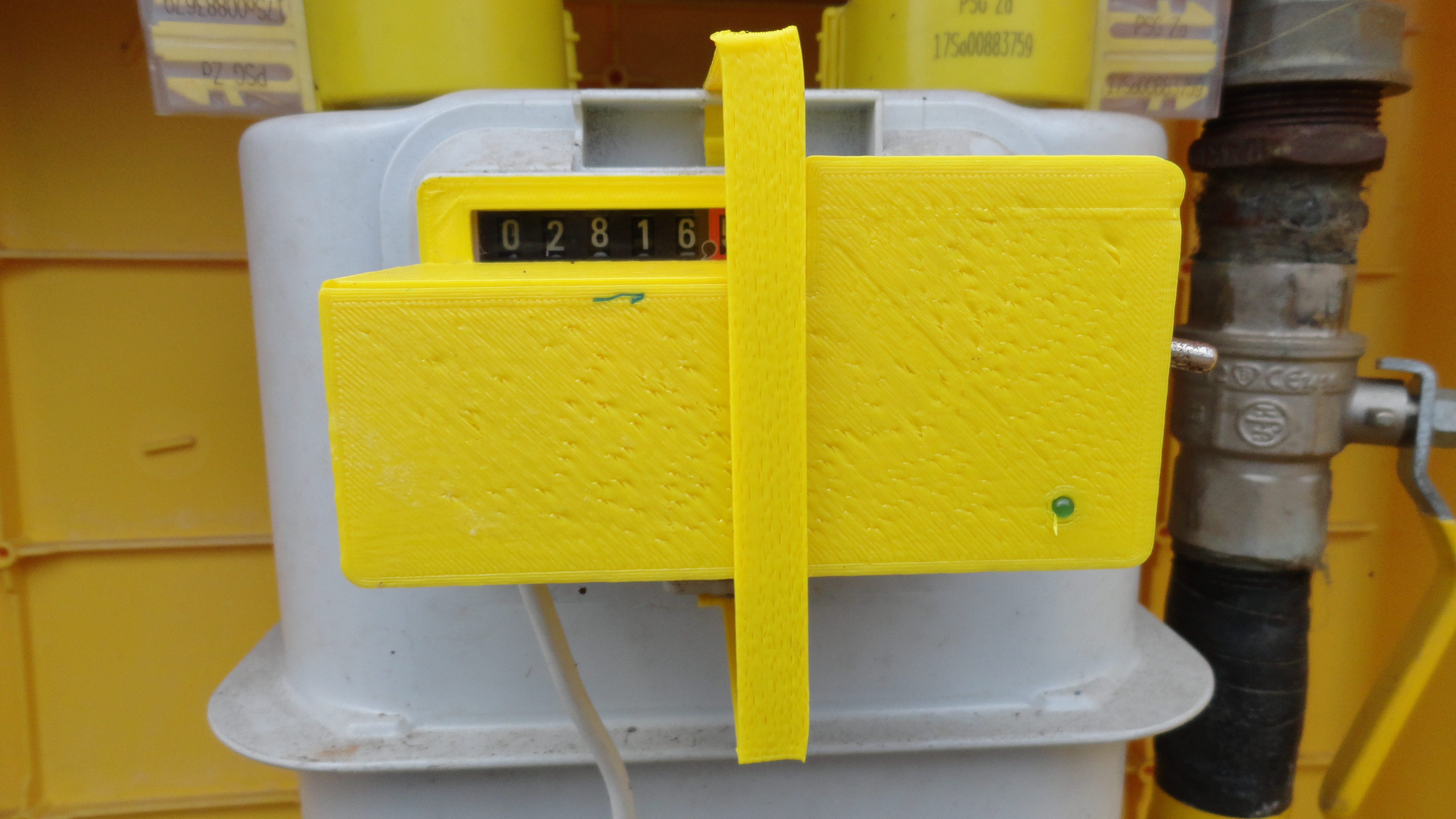 Itron Gas Meter TCRT5000 sensor case