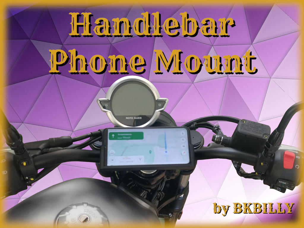 Handlebar Phone Mount