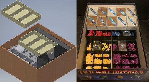 TI4 Base game and POK integrated insert