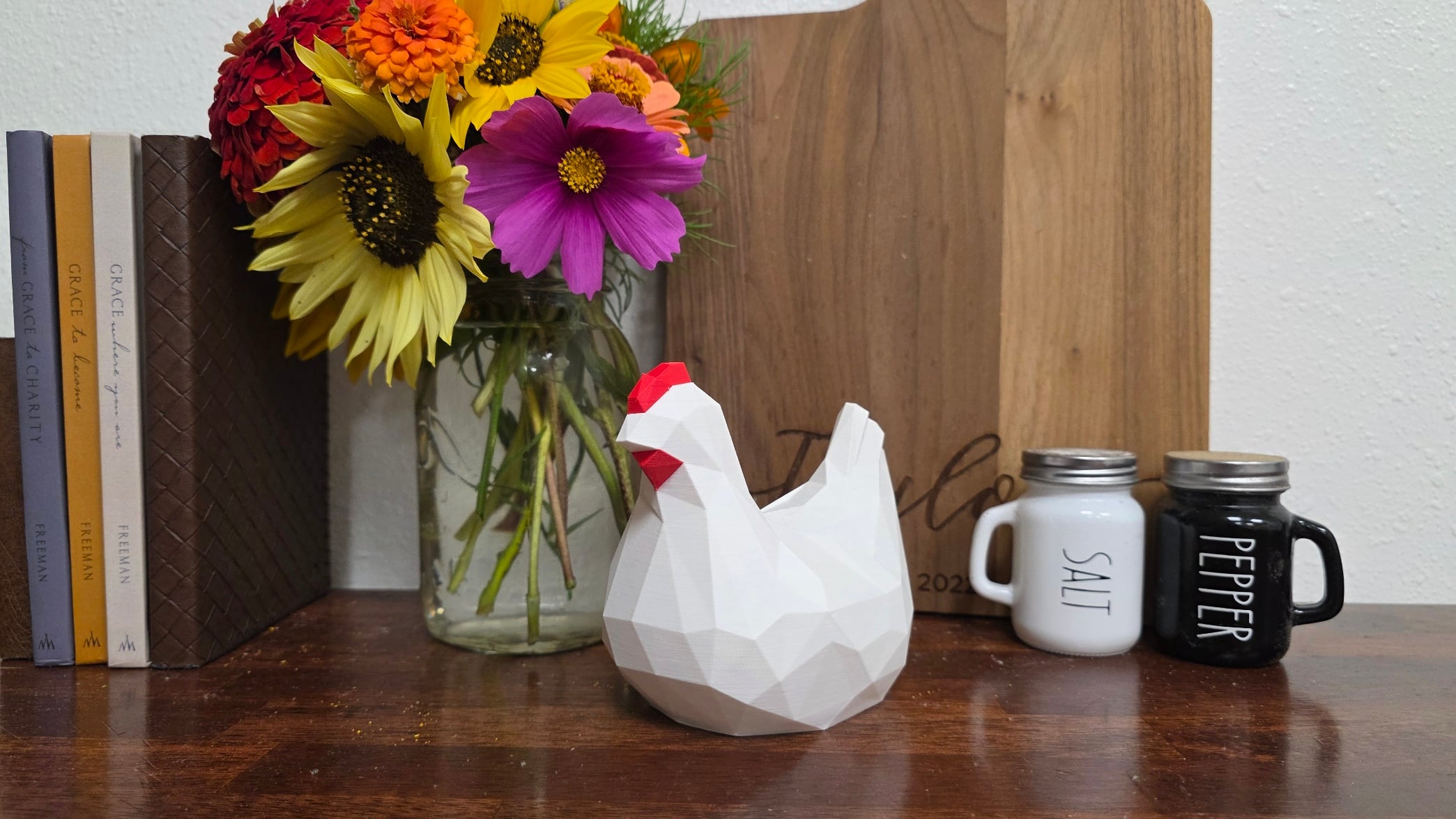 Modern Low-Poly Chicken