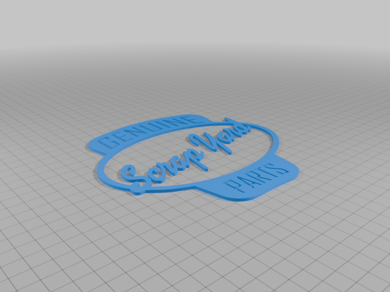 Junk parts sign