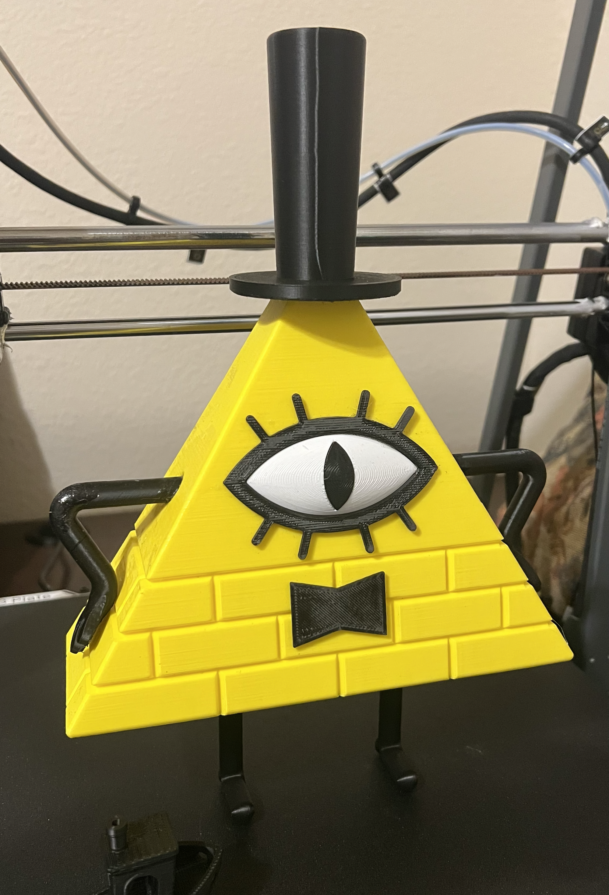 Bill Cipher figurine from Gravity Falls