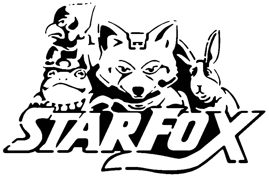 Starfox stencil
