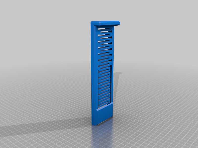 Drawer Divider with 3D Printed Spring Mechanism