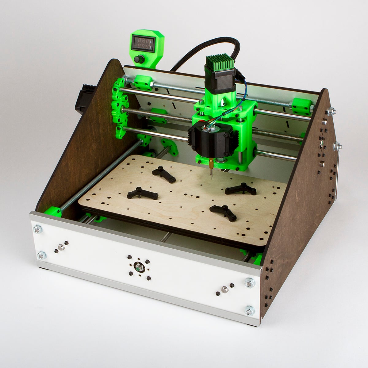 3D Printed & Laser Cut, Lil-CNC Mill ACv2