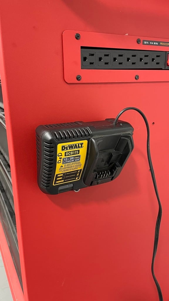 Milwaukee To Dewalt Battery Charger Mount Adapter