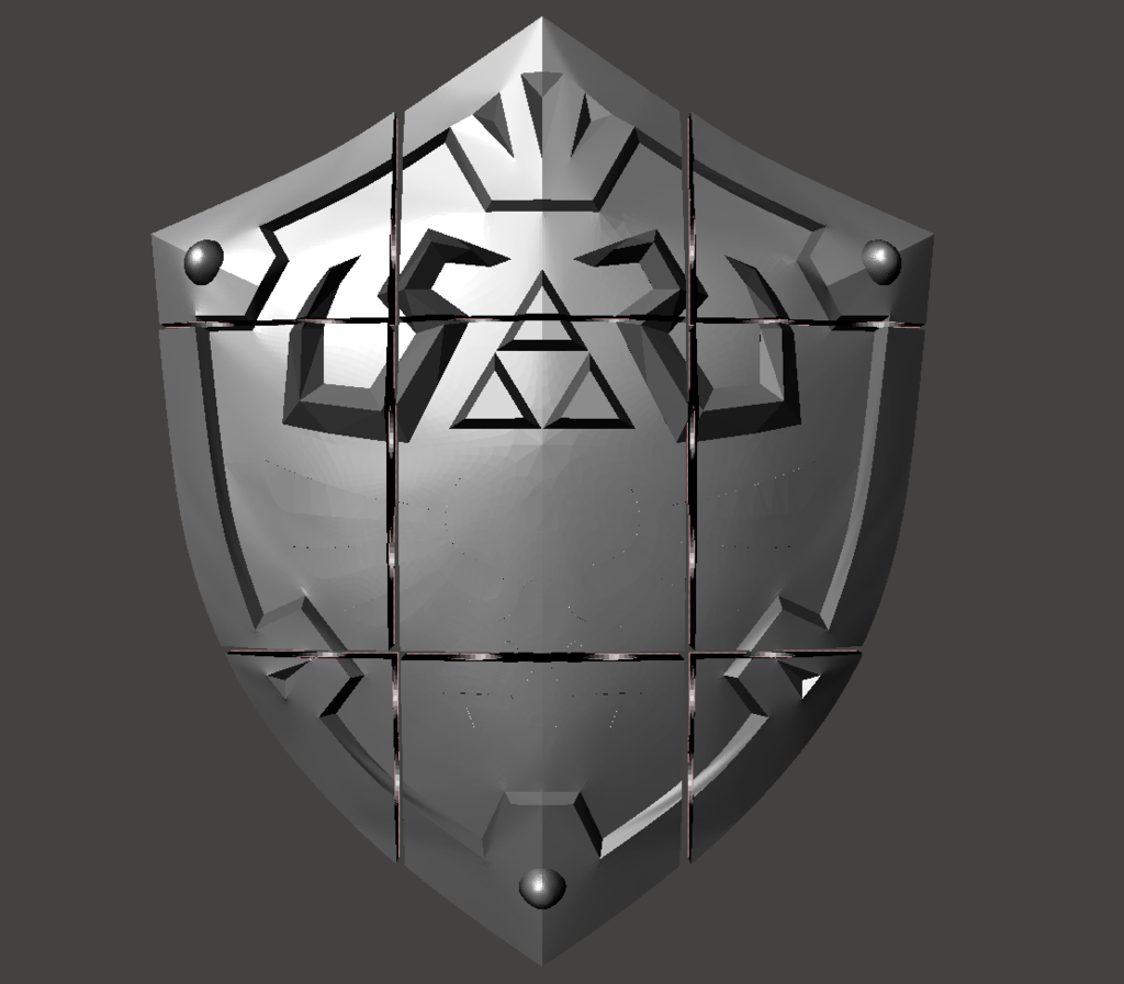 Hylian Shield - BOTW (Ender 3)