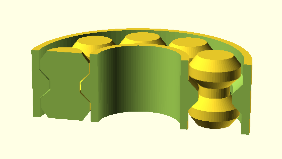 Customizable Roller Bearing / Kugellager