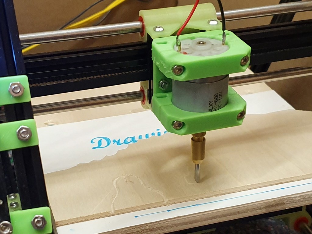 CNC-Motor-Holder for MakerBeam-3D-Printer