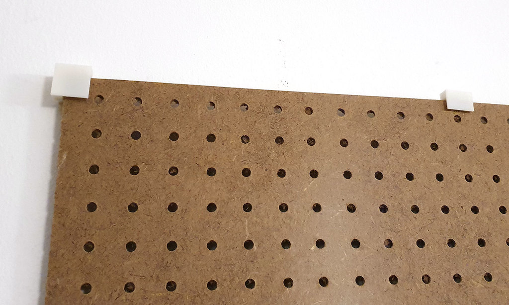 Pegboard wall mount system
