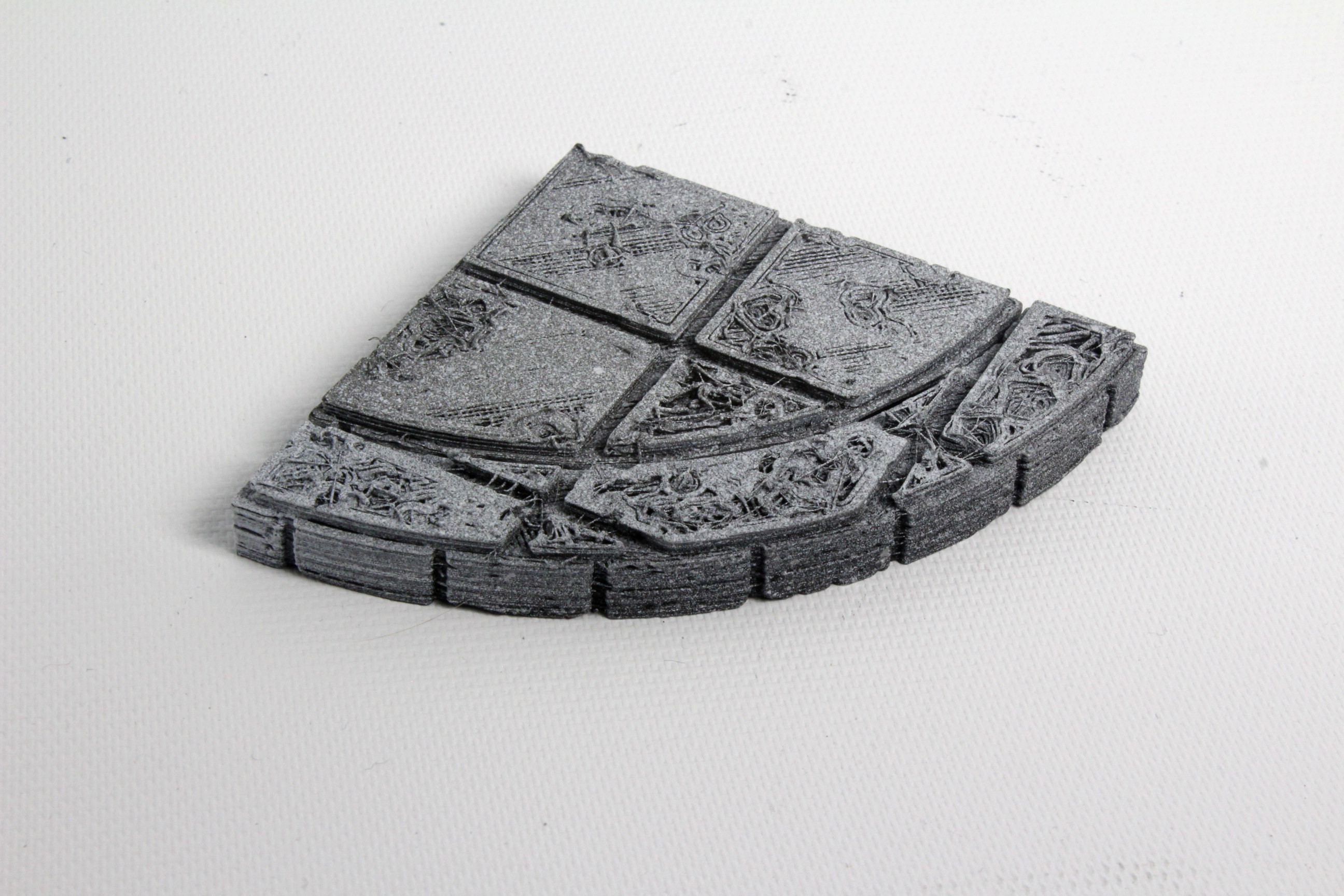 OpenForge Cut-Stone OpenLOCK Curved Flat Ends