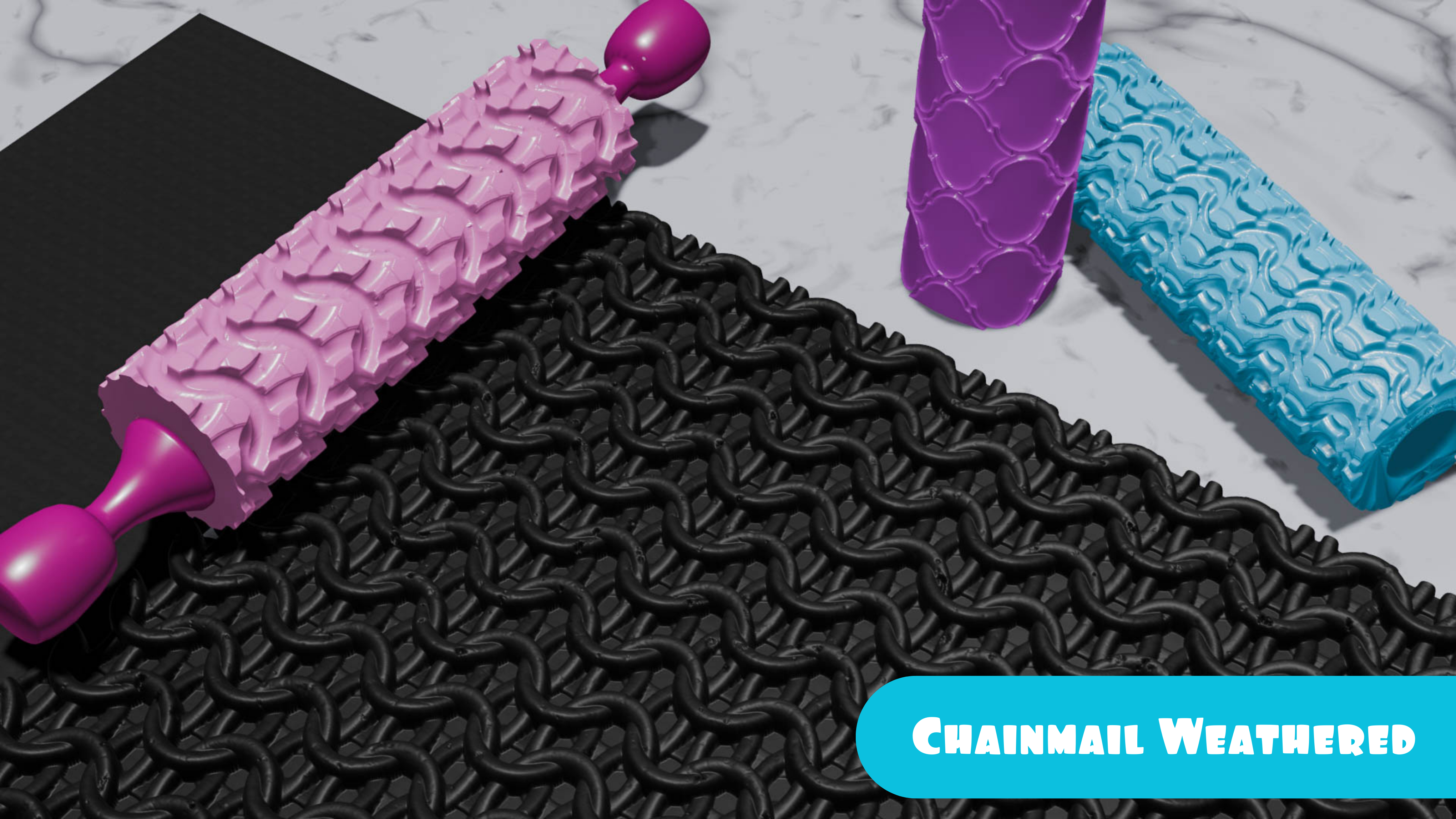 Foam Roller- Chainmail (Cosplay)