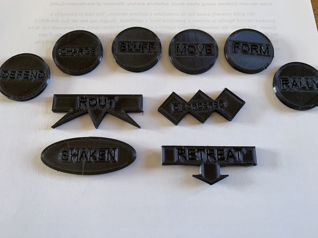 wargame order tokens and bases