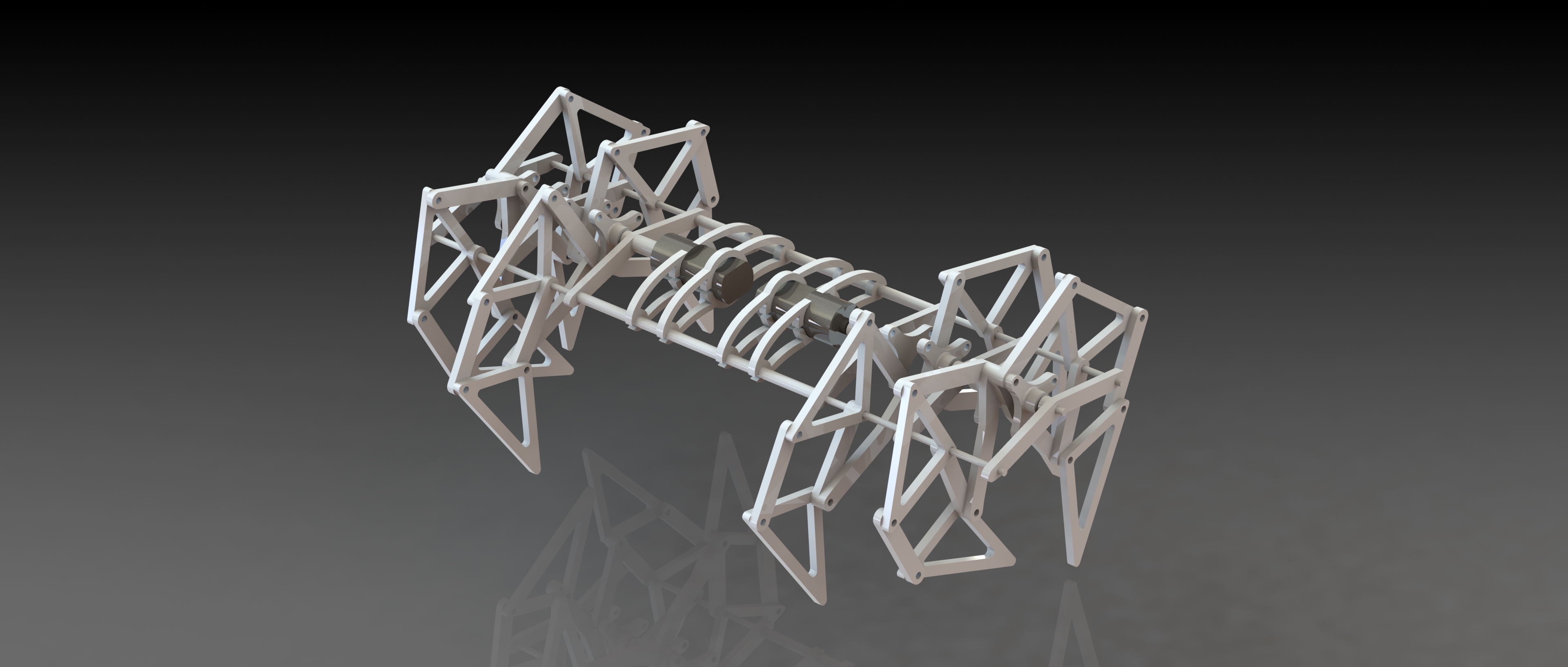 Fully 3D printed StrandBeest (Theo Jansen Mechanism)