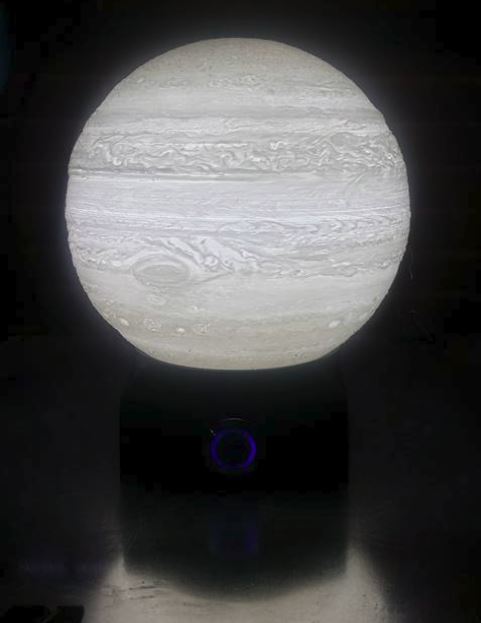Earth Jupiter and base