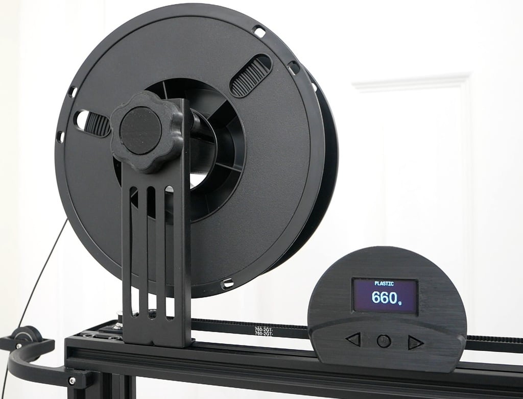 Digital Spool Holder (with Scale)
