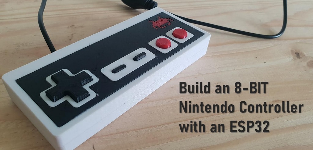 8-Bit Nintendo Gamepad Controller