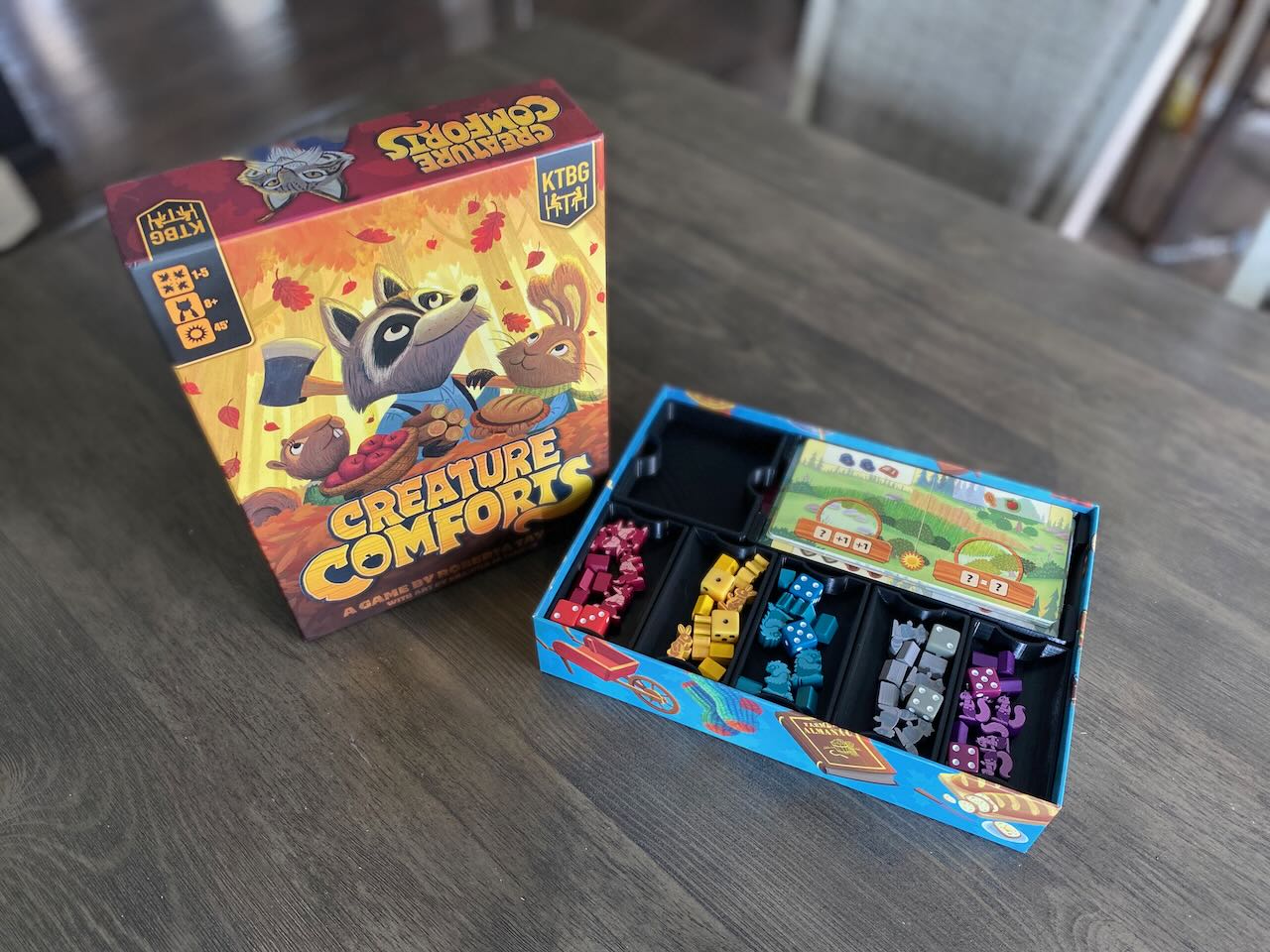 Creature Comforts Board Game Storage Trays