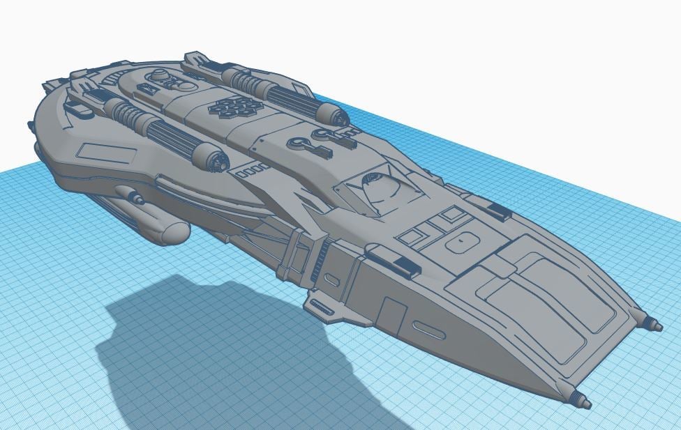 Federation Section 31 Long Range Attack Shuttle
