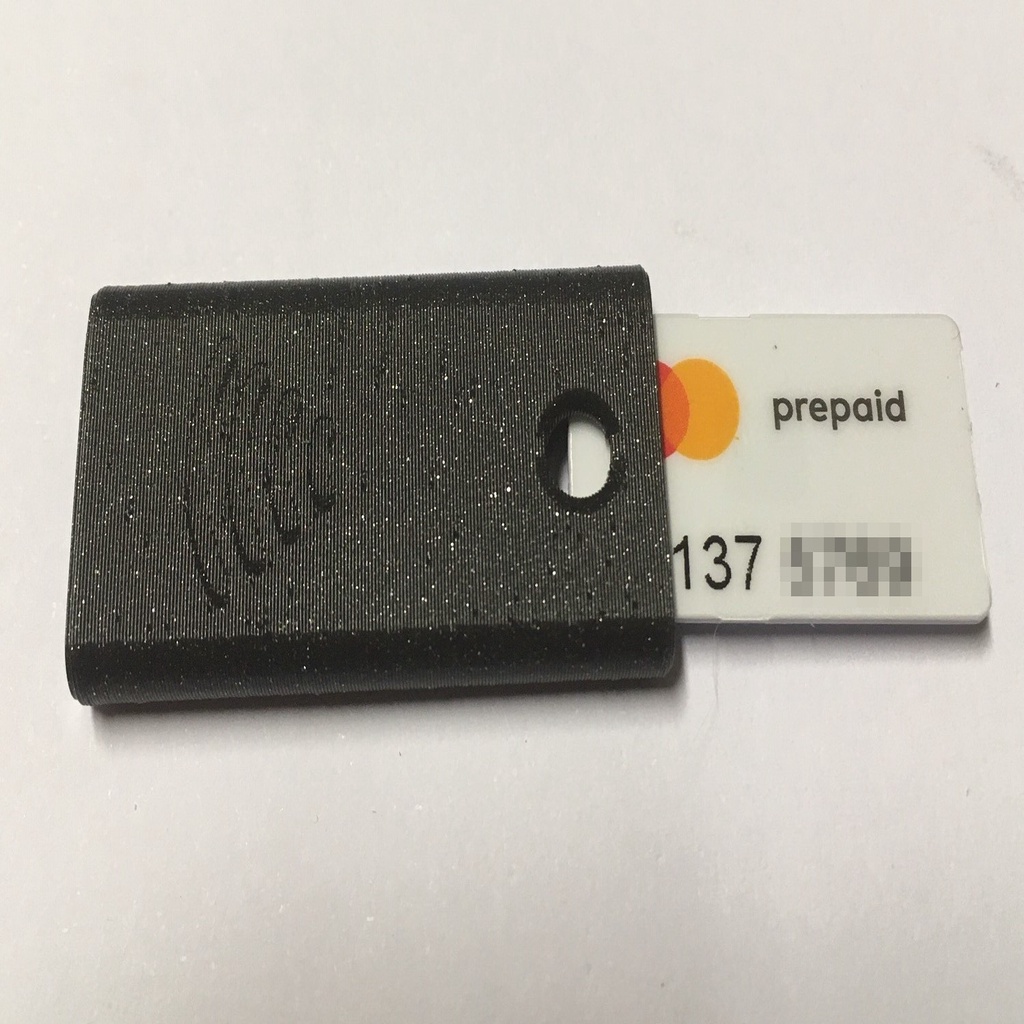 Mini-SIM key chain for VIMpayGo micro Mastercard