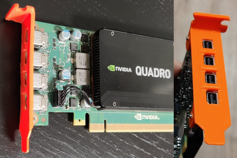 Nvidia Quadro K1200 Low Profile PCI-E Bracket