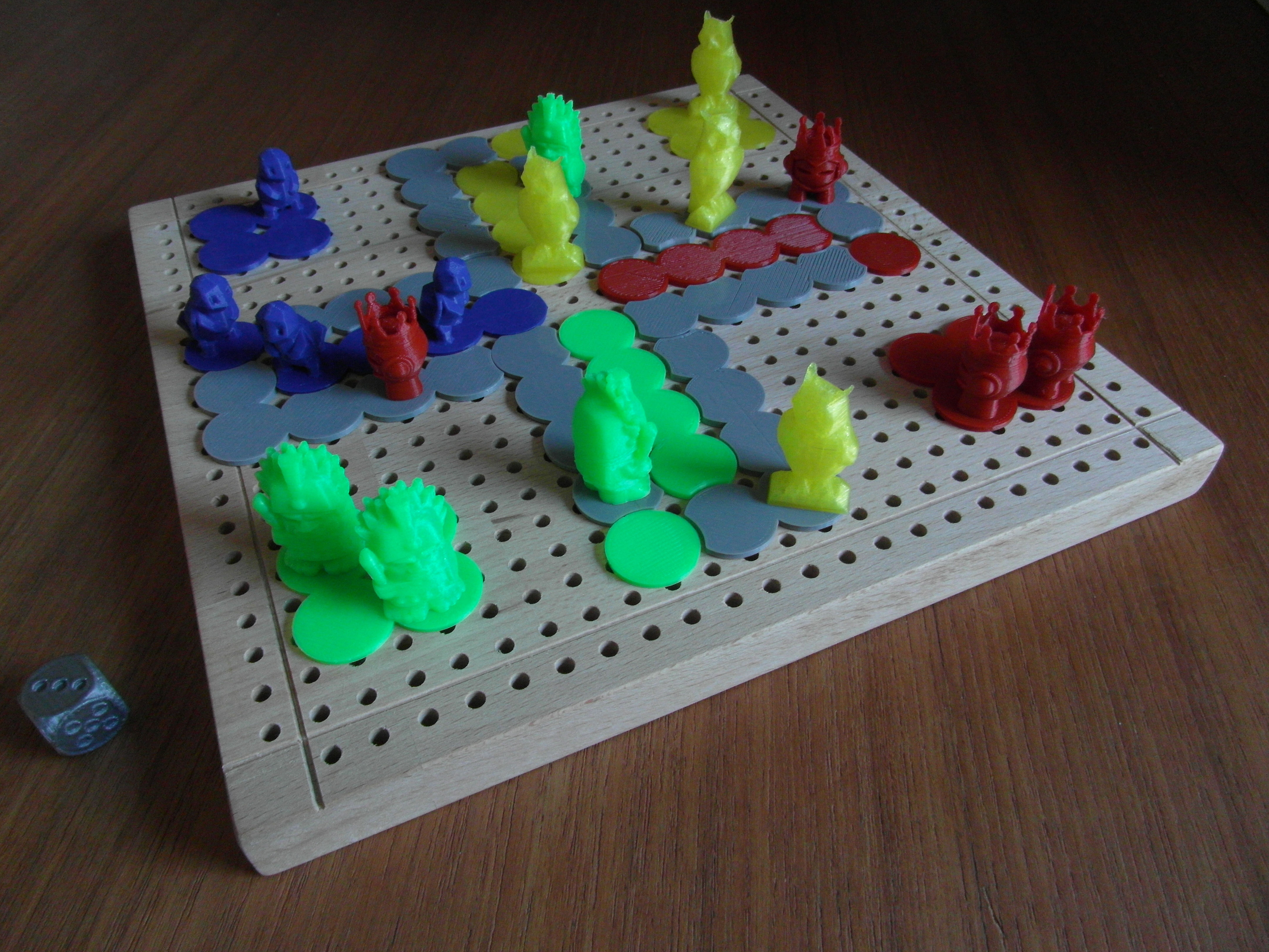 Makerboard Game #2: German-Style Pachisi
