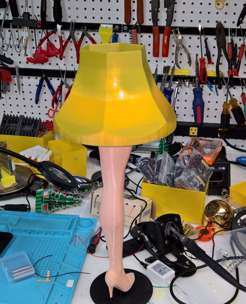 remix - tall leg lamp