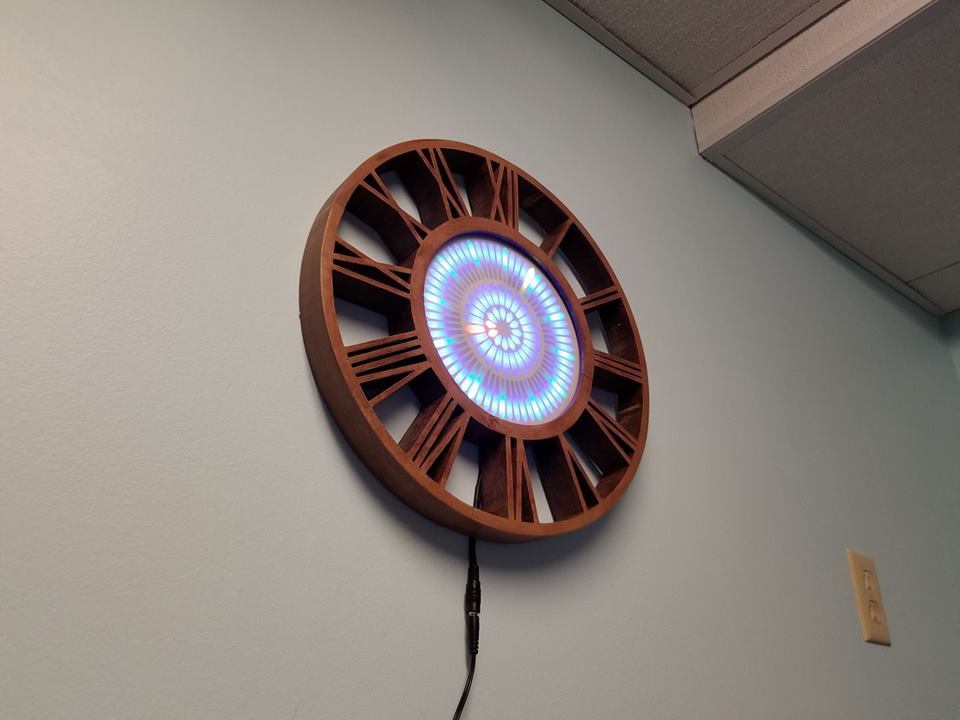 Roman Numeral NeoPixel Clock