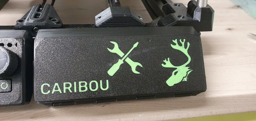 Caribou Toolbox - print in place